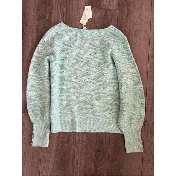 Sundance Shenandoah Sweater in Seafoam - Picture 3 of 8